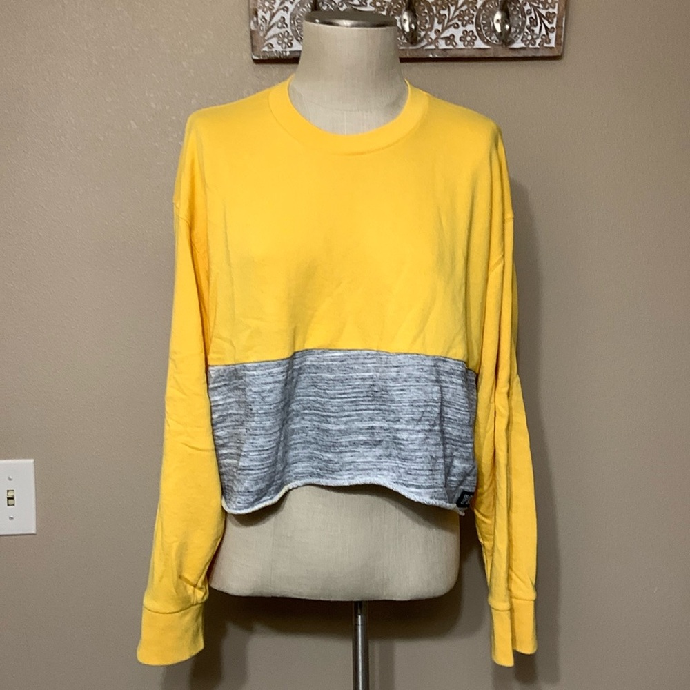 PINK Cropped Sweatshirt